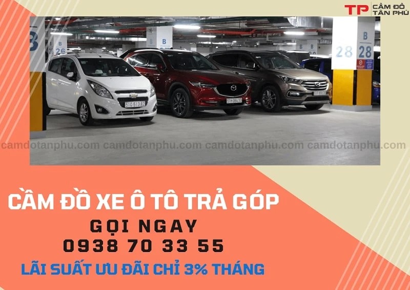 Xe ô tô đang mua trả góp có cầm được hay không