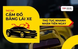 Cần chuẩn bị gì khi cầm đồ bằng lái xe