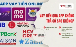 vay tiền qua app không trả có sao không
