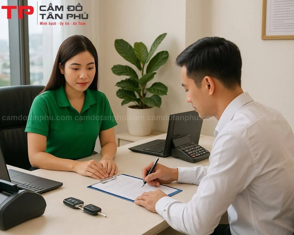 Quy trình làm thủ tục cầm đồ nhanh chóng và đơn giản