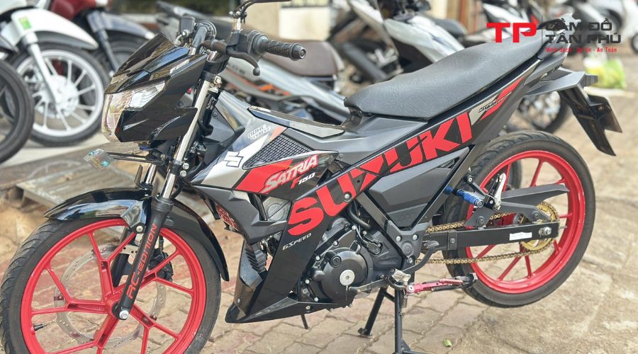 Giới thiệu dịch vụ cầm xe máy Suzuki Raider nhanh chóng