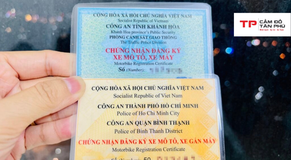 cầm xe điện có giữ giấy tờ không