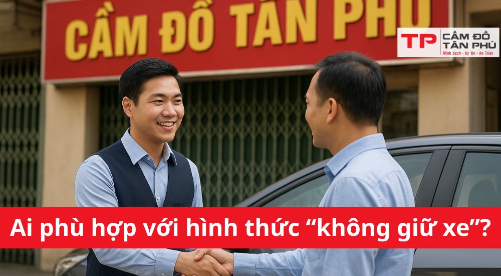 cầm xe ô tô có giữ xe