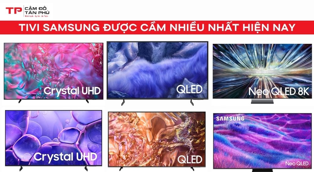 Các dòng Tivi Samsung được cầm nhiều nhất hiện nay