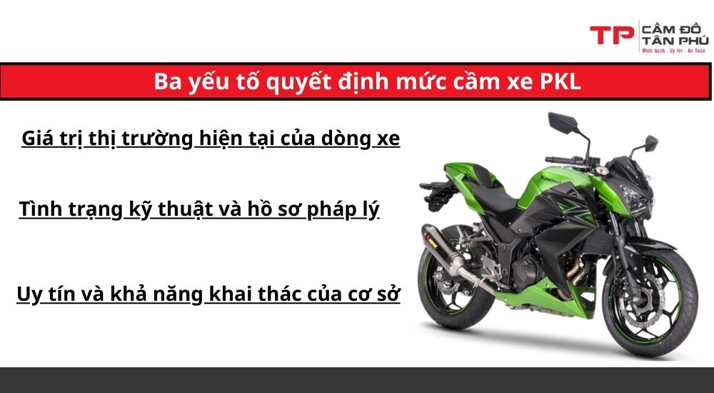 cầm xe PKL được bao nhiêu tiền