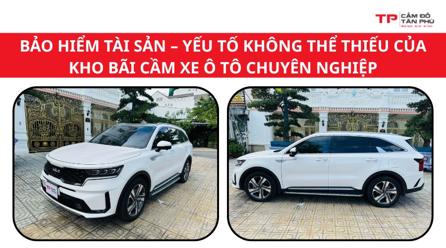 Bảo hiểm tài sản – Yếu tố không thể thiếu của kho bãi cầm xe ô tô chuyên nghiệp