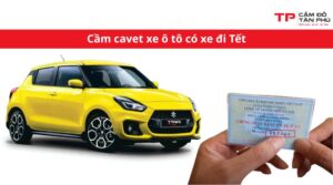 cầm cavet xe ô tô có xe đi Tết