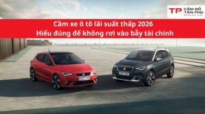 cầm xe ô tô lãi suất thấp 2026