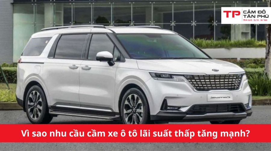 cầm xe ô tô lãi suất thấp 2026