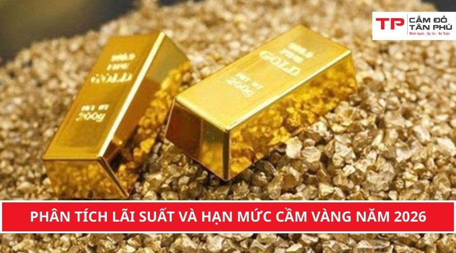 Phân tích lãi suất và hạn mức cầm vàng năm 2026