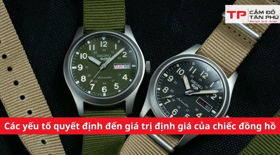 Các yếu tố quyết định đến giá trị định giá của chiếc đồng hồ