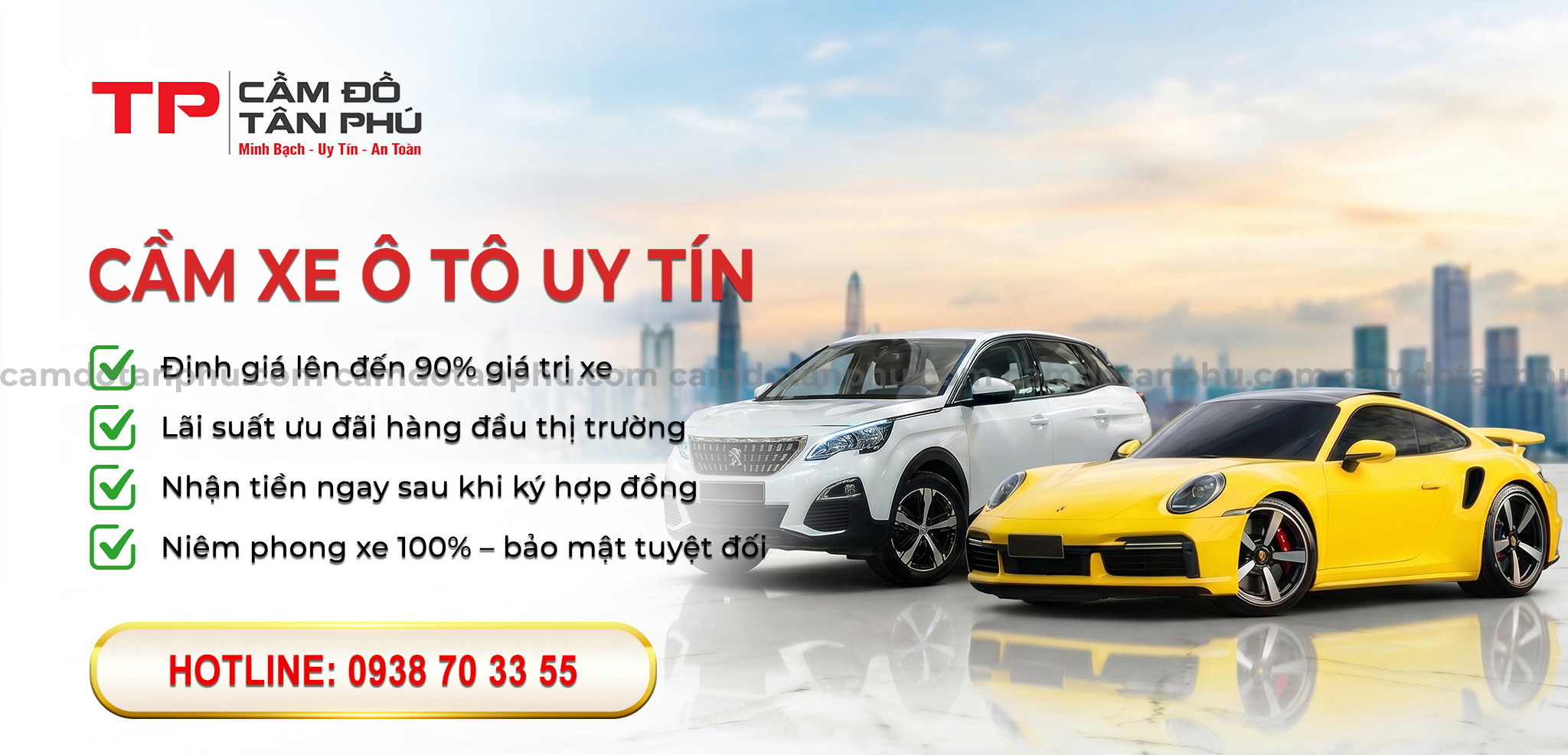 Slider cầm xe ô tô uy tín